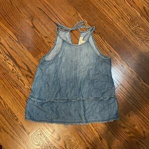 Cloth & Stone High Neck Flowy Top